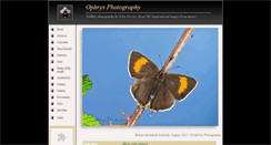 Desktop Screenshot of ophrysphotography.co.uk